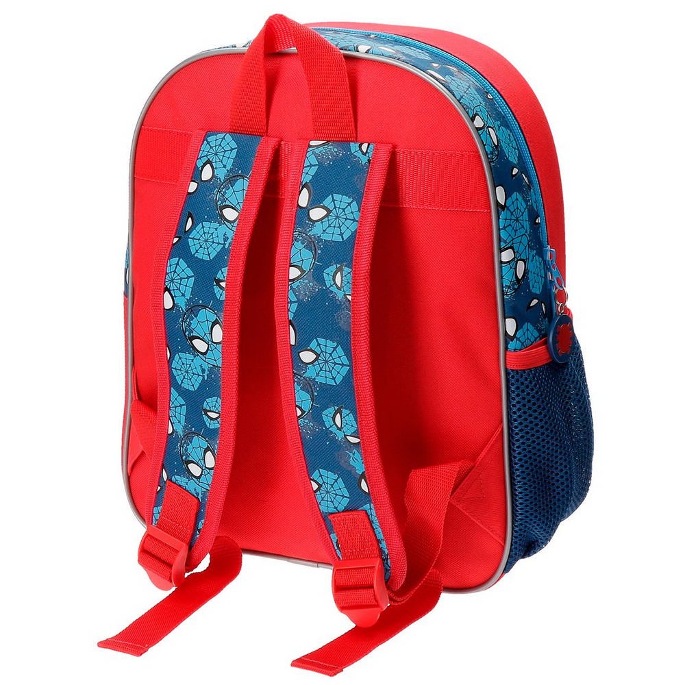 Kindergartenrucksack-3D-Effekt-33-cm-Spiderman-Neo