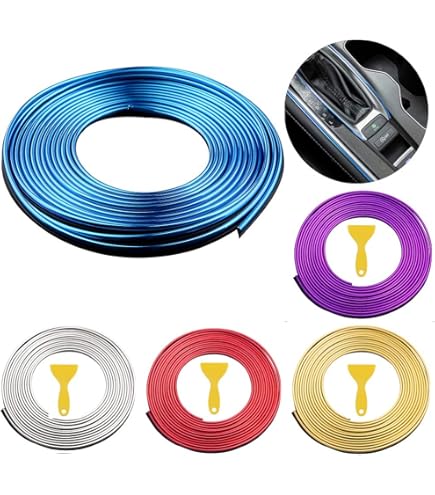 Restagraf - Clip di modanatura Cintura di cassa per alcuni veicoli Citroen, DS, Fiat, Peugeot, Renault - 8,5 mm, Lunghezza 15,75 mm - Rif. 1492 - [Confezione da 15] - [Blu