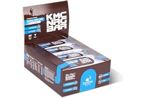 KENDAL MINT CO. KMC NRG BAR: Delicious Chocolate Coated Kendal Mint Cake Recharged for Sports, Run, Hike, Cycle (24 x 50g)