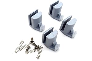 YUANQIAN YQ-1011 4 Crochets Porte de Douche Guides/Roulettes/Roues