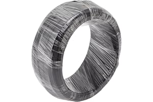 Fdit Bonsai Wire Fil d'aluminium Bonsai en Forme de Fil d'aluminium Bonsai Tree Black Cord 500G Garden Bonsai Bonsai Modeling Wire Cable Bonsai Training Wire Gardening Bonsai Wire