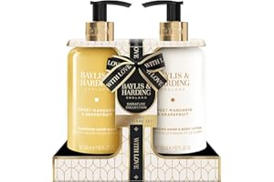 Baylis & Harding Sweet Mandarin & Grapefruit Luxury Hand Care Gift Set - Vegan Friendly (Pack of 1)