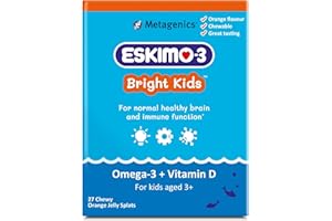 Eskimo-3 Bright Kids Fish Oil by Metagenics - Jelly Splats, 27 Servings