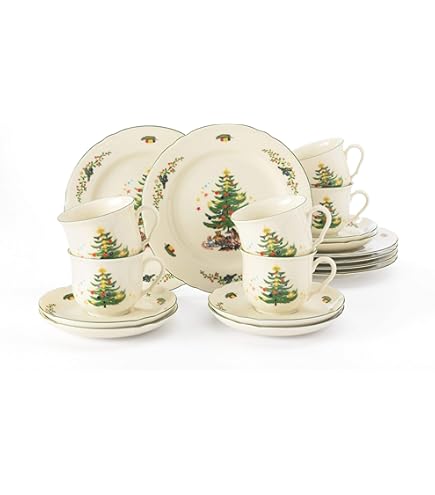 Seltmann Weiden Marieluise Christmas Service A Cafe 18 Pieces En