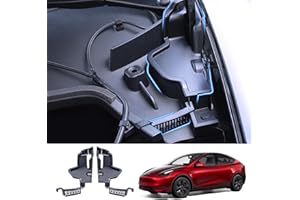 ‎ARCOCHE Arcoche Hood Water Barrier Box für Tesla Model Y Wasserführungsgitter Einsätze Model Y Zubehör 2024 2023 2022 2021 2020