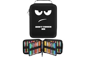 FINPAC Etui na kolorowe kredki, Don't Touch Me, Nowoczesny