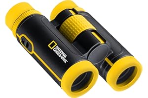 National Geographic Jumelles Robustes pour Enfant 7 x 30 - pour Observation de la Nature - avec Sangle de Transport, Sac et grossissement x7 - Idéales pour Le Camping et l'observation sur Le Terrain