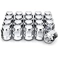 White Knight WN20107-20AM M12x1.50 Factory Style Chrome Radius Seat Lug Nuts for Select Honda and Acura, 20 Pack