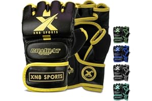 XN8 SPORTS XN8 MMA Gloves Grappling Sparring Training Martial Arts For Cage Fighting, Muay Thai, Kickboxing Combat Sports and Punching bag Mitts