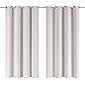 Blumtal 2er-Set Gardinen Verdunkelungsvorhang Blickdicht - Eleganter Vorhang mit Ösen für Schlafzimmer, 145 x 140 cm…