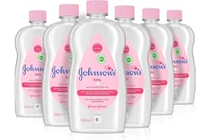 HIGHER LIVING ORGANIC Johnson's Baby Oil 500ml (Six Pack)