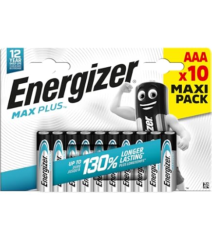 Energizer MAX C – Pila Alcalina Taglia C, Confezione Da 4 Pezzi, Lunga Durata E Affidabile