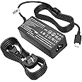 Lenovo Laptop Charger,65W USB C Laptop Charger for Lenovo ThinkPad T14 T15 T480 T480s T490 T490s T580 T590 E490 E580 E590 L480 L390 Chromebook 100e 300e 500e C330 S330 Yoga Type C Power Adapter