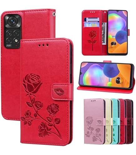 Fertuo Cover per Xiaomi Redmi Note 11 / Redmi Note 11S 4G, Custodia Portafoglio a Libro in