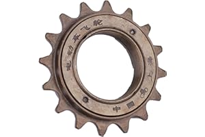 CHANGOR Single Speed Bicycle Flywheel, Metal Bicycle Cassette 16 Teeth Bike Freewheel 5 * 5 * 5cm Fixie Cassette Freewheel Replacement Gear Single Speed Cassette for Mountain Bike