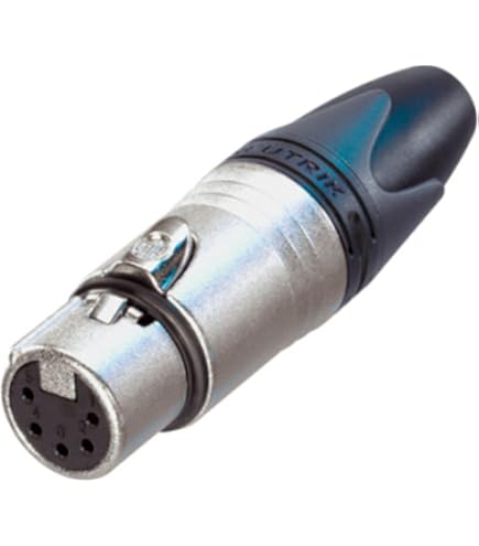 Neewer 20 Connecteurs XLR 3 Broches - 10 Mâles + 10 Femelles En Alliage De Zinc Pour Câbles Micro