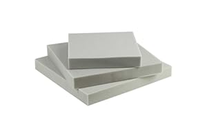 SEEBAUER DIY SEEBAUER Living Matelas de Mousse Medium RG 35/40 (Semi Ferme) Coussin de Chaise et Canapé (80 x 50 x 4 cm)