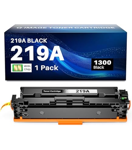 HALLOLUX 219A Toner Kompatible Für HP 219A Toner Set Für HP Color LaserJet Pro MFP 3302FDWG 3302FDNG 3302SDWG 3202DW 3302FDW 3302SDW 3302FDN 3302FDWG 3202DN W2190A W2191A W2192A W2193A