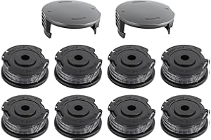 Forever Speed 10 Pieces Strimmer Wire Replacement Spool and Line Compatible for Bosch ART 23 SL ART 26 SL, EasyGrassCut 18, 23, 26, 18-230,18-260, Grass Trimmer F016800569 F016800385