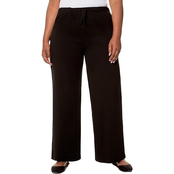 Pantaloni Pigiama ULLA POPKEN - Gamba Dritta, Vita Elastica, Cotone Modal Morbido - Foto 6