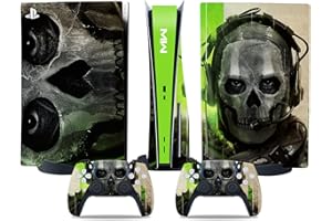 MaD Vision® Kit de Skins Extra-résistants pour PlayStation 5 (PS5) Disc | Ensemble de Stickers vinyles Mats pour Console et 2 manettes – pour Call of Duty|COD Design