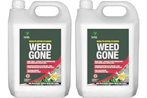GENERIC Enviro Works Weed Gone 2 x 5L Fast Acting Weedkiller (Ready to use) See results within 24 hours