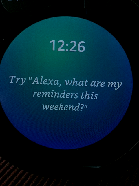 amazon echo spot screen flickering
