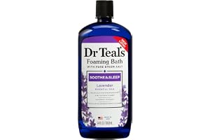 Dr Teal's 3030009 Pure Epsom Salt skumbad med Lavendel-1 L
