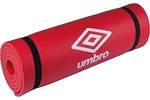 Umbro Tappetino da ginnastica pieghevole, tappetino da yoga, tappetino antiscivolo