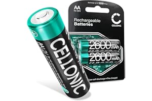 CELLONIC, Akku kompatibel mit Siemens Gigaset C620, C620A, C620H (2600mAh, 2X 1.2V) Ersatzakku 2X AA Mignon LR6