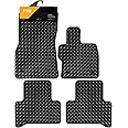 FSW - Tailored Mats - Fits ALFA ROMEO Stelvio 2018-On - HEAVY DUTY 3mm Rubber Mat - Anti Slip Mat - Waterproof, Non Slip Car Floor Mat, Fitted with Clips & Anti Slip Backing - 4 Pc