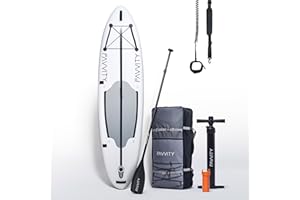 Stand-Up Paddling Board aufblasbar - Stilvoll Sub [7-Jahre Garantie] ultraleichtes SUP-Board | SUP Board Set Halb-Carbon 150kg Allrounder Stand-up Paddle-Board | Standup Paddle Board - FAVVITY