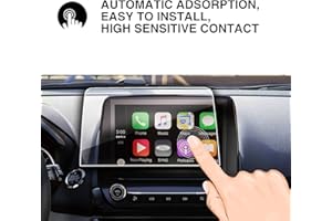 YEE PIN For Ford Fiesta mk8 /Focus mk4/ EcoSport 2017-2021 8-inches Navigation Touch Screen Protective Film 9H Tempered Glass Scratch-Resistant