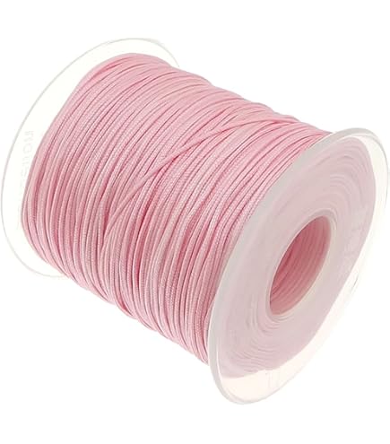 Nastro Cavo In Nylon Intrecciato 100 Metri - Ø 1mm Blu Baby Per Gioielli Fai Da Te, Impermeabile E Resistente - Foto 11