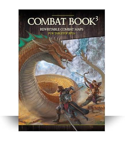 Libro Gioco Dungeons XL – 30 Mappe Battle A3 305x420mm – Copertina Rigida Per GDR