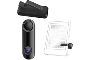 BINGKELE Remote Control Page Turner for Kindle Paperwhite Kobo eReaders,Remote Page Turner for iPhone,iPad,Tablets,Android,Camera Video Record Shutter Selfie Remotes