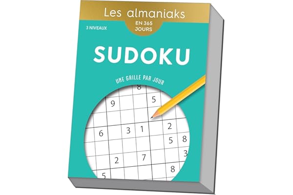Almaniak Sudoku - Calendrier, une grille par jour