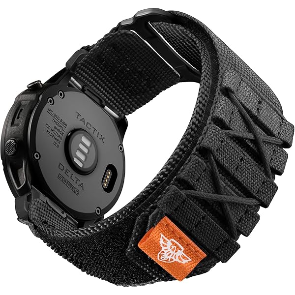 Bandletic 22 mm horlogeband compatibel met Garmin Fenix 6 Pro/7/6/8 47 mm/5 en QuickFit Nylon Duurzame Zachte Sport Militaire Band voor Instinct 2/Epix 2/Forerunner 945/965