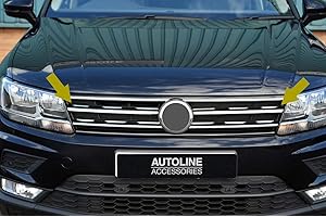 AUTOLINE ACCESSORIES Griglia cromata per Tiguan (dal 2016 in poi)