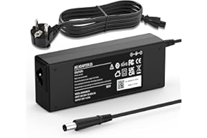 VUOHOEG 90W Chargeur Ordinateur Portable Compatible avec HP Pavilion G6 G7 DV6 DV7 DV3 DV4 DV5 Elitebook 840 850 G1 G2 Probook 430 440 450 G1 G2 640 645 650 655 G1 PC Alimentation Adaptateur 7,4 x 5,0mm