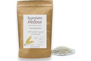 ‎BAUERNLADENHELENE NACHHALTIG-REGIONAL-SAISONAL Bio-Haferkleie – Die Kraft der Natur aus Österreich, Nachhaltig und Regional hergestellt, 2kg