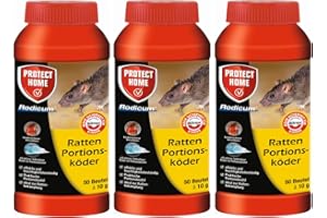 SBM Protect Home Ratten Portionsköder 3 X 500g Rodicum Sparpaket