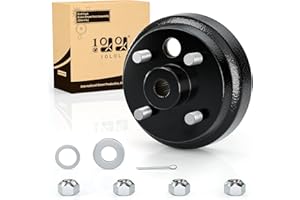 10L0L Moyeu de Tambour de Frein pour Chariot de Golf EZGO TXT PDS 1982 et modèles à partir de 1982 à 1993, remplace la pièce d'origine # 19186G1P