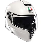 AGV Streetmodular Motosiklet Kaskı &Ccedil;ene A&ccedil;ılır Kask Mono Materia White XS
