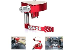 TARAZON 7/8" 22mm CNC Gachette Accélérateur Rouge ATV pour Suzuki LTR250 LTR500 LTR450 King Quad 450 pour Yamaha Grizzly 300 350 450 550 700 Banshee Raptor 350 660 700 660R 700R