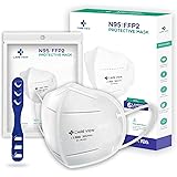 Careview Anti Pollution Cotton N95 Reusable Unisex Face Mask, Ear Loop Style, Protective Fold Flat Mask with 6 Layered Filtra