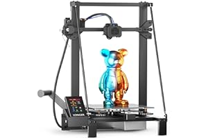 LONGER Stampante 3D LK5 Pro, di grandi dimensioni di stampa 30 x 30 x 40 cm, con touch screen da 4,3", open source, kit doppia ventola migliorata, precisione 0,1 mm, scheda madre a 32 bit