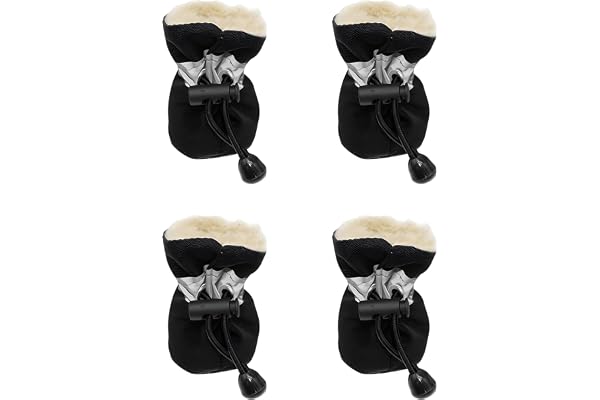 4 Pieces Dog Shoes for Golden Retriever, Shoes for Dogs, Dog Shoes for Shih Tzu, Comfortable and Durable