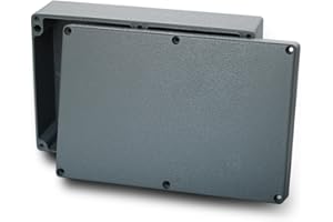 EDI-TRONIC boîtier en aluminium industriel 222x145x75mm FA6 IP66