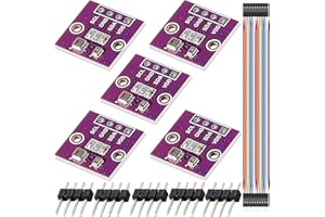 Youmile 5 pcs Temperature Humidity Sensor Module Atmospheric pressure module AHT20 + BMP280 High-Precision 3 in 1 sensor Replace BME280,with Male and female Connecting cable,for Arduino